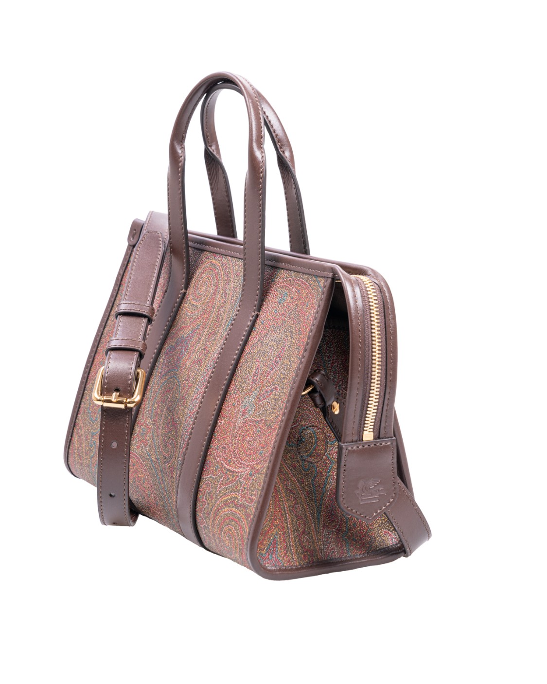 shop ETRO  Borsa: Etro borsa a mano piccola paisley.
Chiusura con cerniera.
Tracolla regolabile e rimovibile in pelle.
Tasca interna.
Accessori metallici con finitura oro.
Dimensioni: 19 x 26 x 12,5 cm.
Composizione: Tessuto di cotone Paisley jacquard spalmato con grana opaca e doppiato in tela; Spalmatura: 100% PVC
Dettagli: 100% pelle.
Made in Italy.. WP1A0009 AA001-M0019 number 8959784